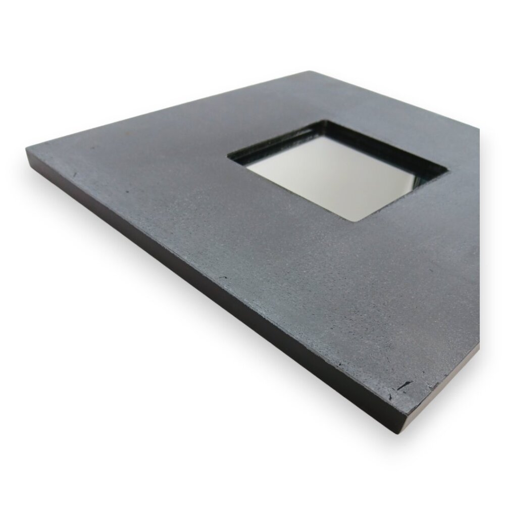 IKEA MALMA  Mirror & Frame - Square-Faith- Gray-Rustic-Modern-10x10 - Picture 7 of 10